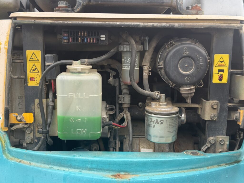 【諸費用コミ】◆管理番号105◆クボタ U-15-3S ミニユンボ 配管付・ゴムクローラー・排土板・キャノピー・2382Hrs 動作確認済みの追加写真