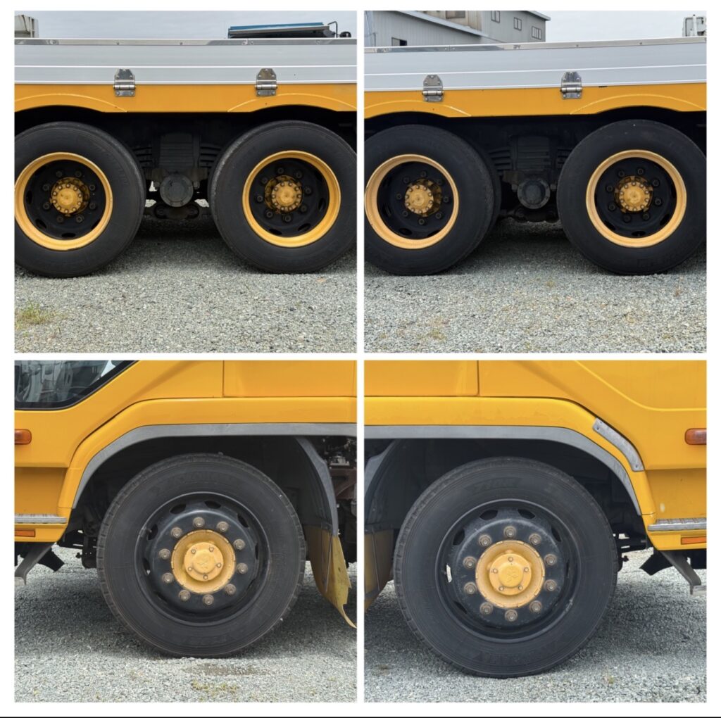【平成24年式◆管理番号101◆三菱 ファイターFQ/ハイジャッキセルフローダー 積載量10,200kg/四国車体/ウインチ・ラジコン・自動あゆみの追加写真