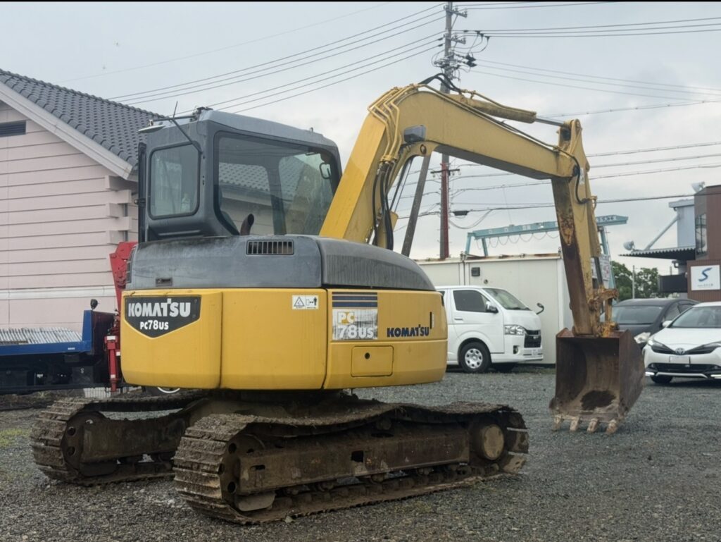 【諸費用コミ】◆管理番号106◆コマツ PC78US-6N0 油圧ショベルキャビン・鉄シュー・エアコン・動作確認済みの追加写真