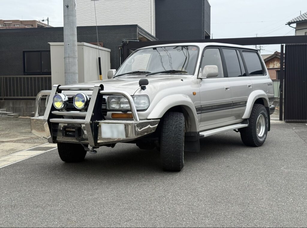 【平成4年式】 ◆管理番号：113◆ トヨタ ランドクルーザー80 VXリミテッド / 1HDディーゼルターボ / 4WD / サンルーフ / ウインチ / RECAROシート / AT / 4WD
